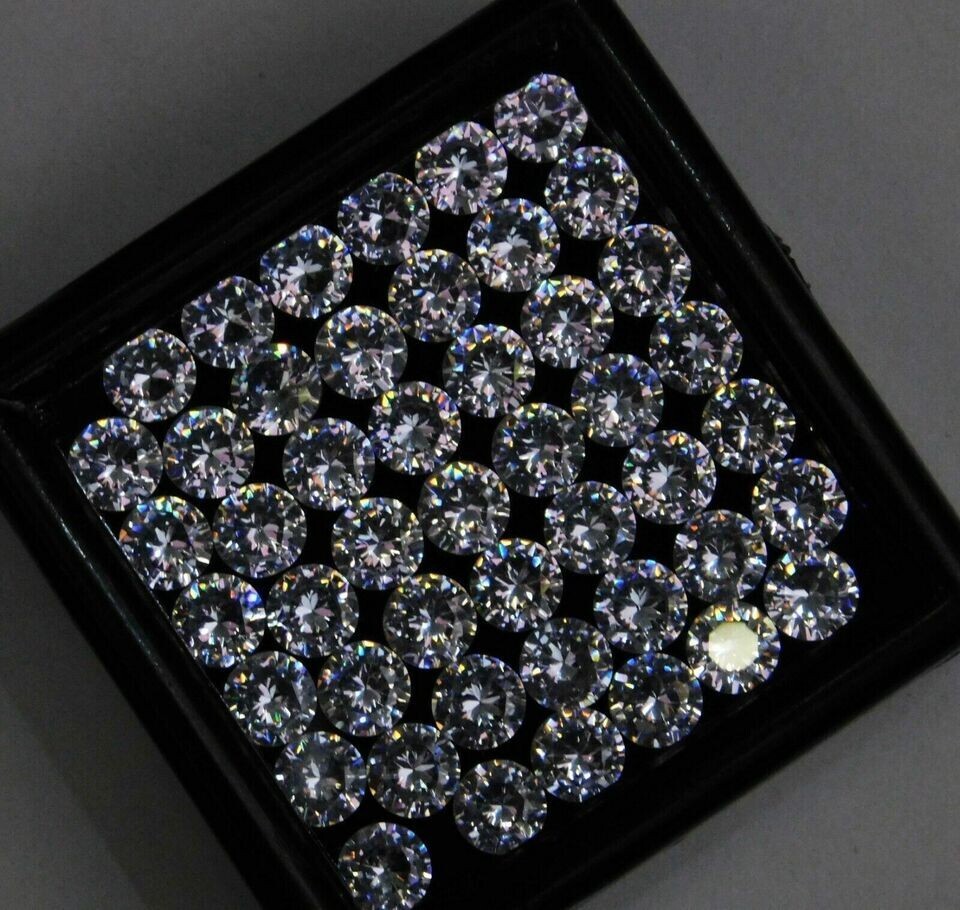 30 PCS Natural Untreated Sapphire Round Cut Gemstone CERTIFIED Lot 5 MM