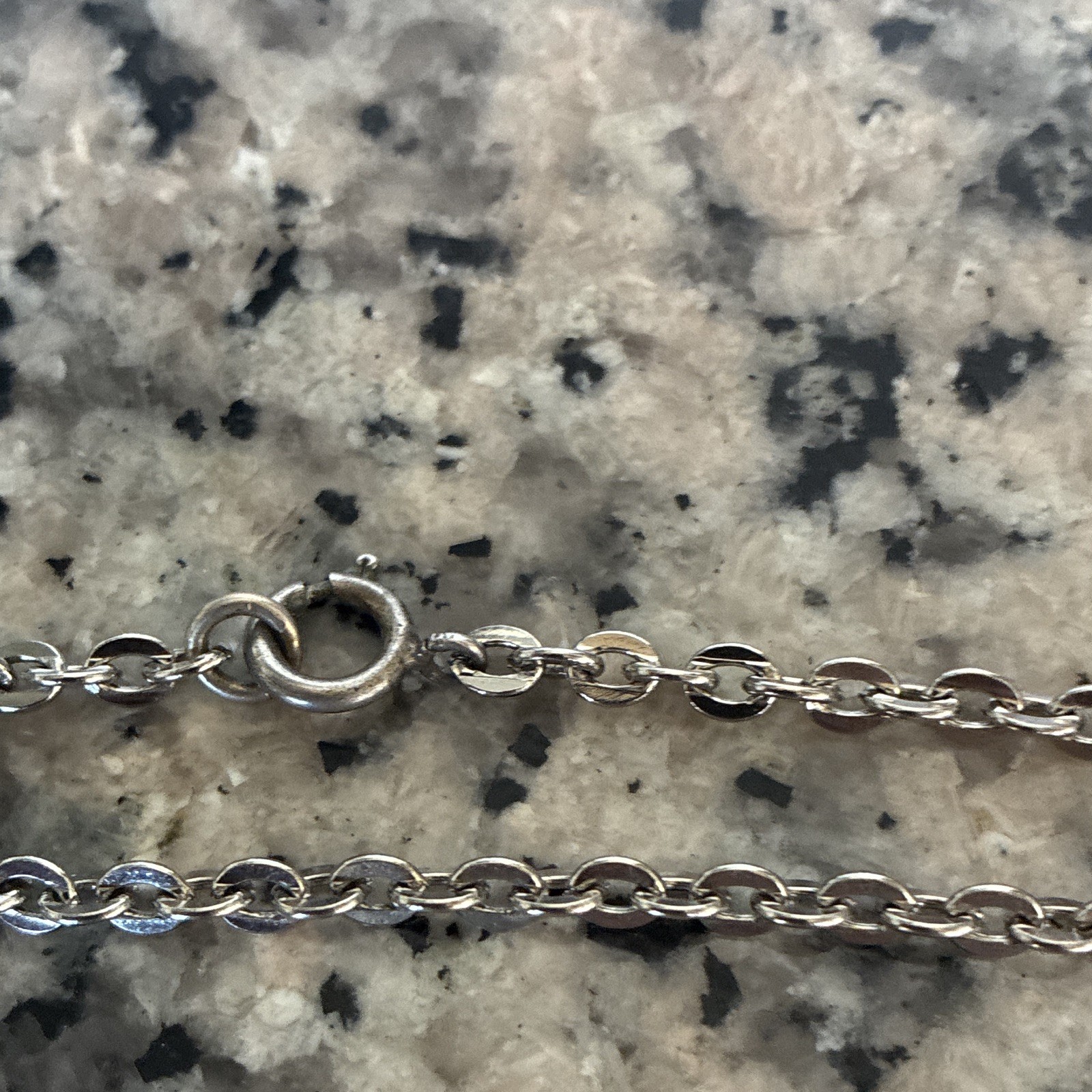 Silver Figaro Link Chain 26” For Males