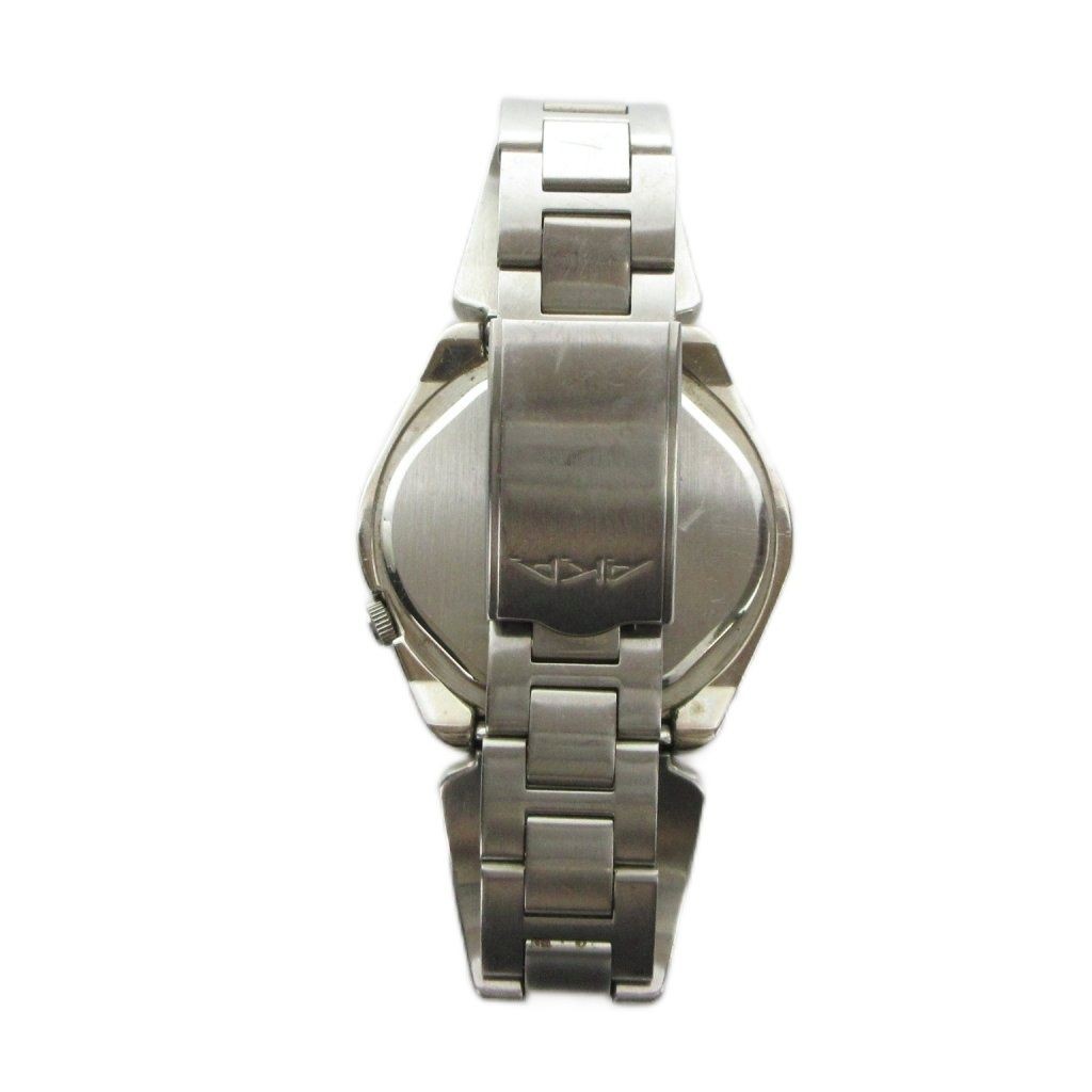 SEIKO ALBA AKA Alba AKE V743 5A10 Wristwatch Quartz Blue Dial Oval Day Date Cale