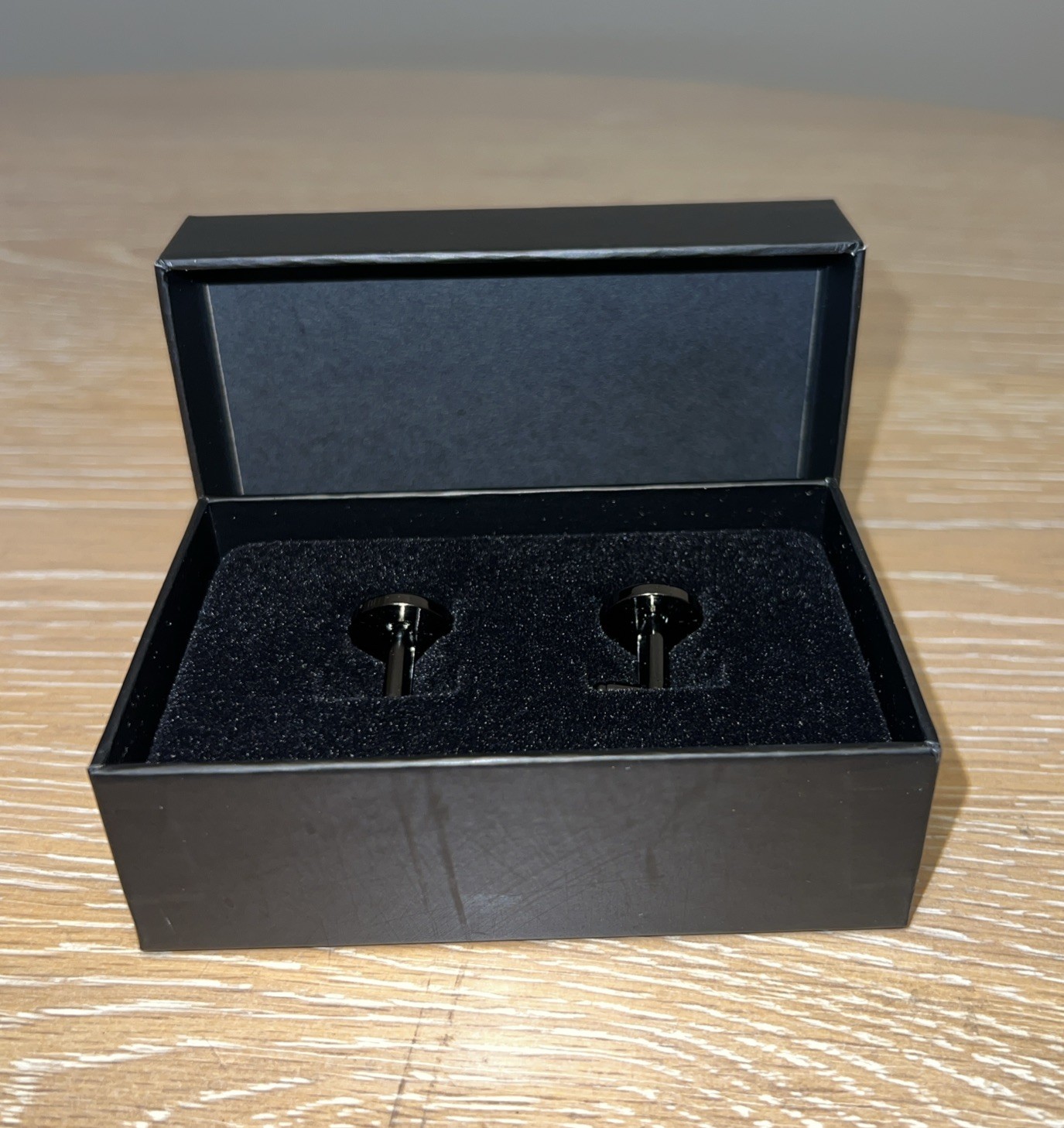Ralph Lauren Anthracite Metal Cufflinks Ralph’s Club