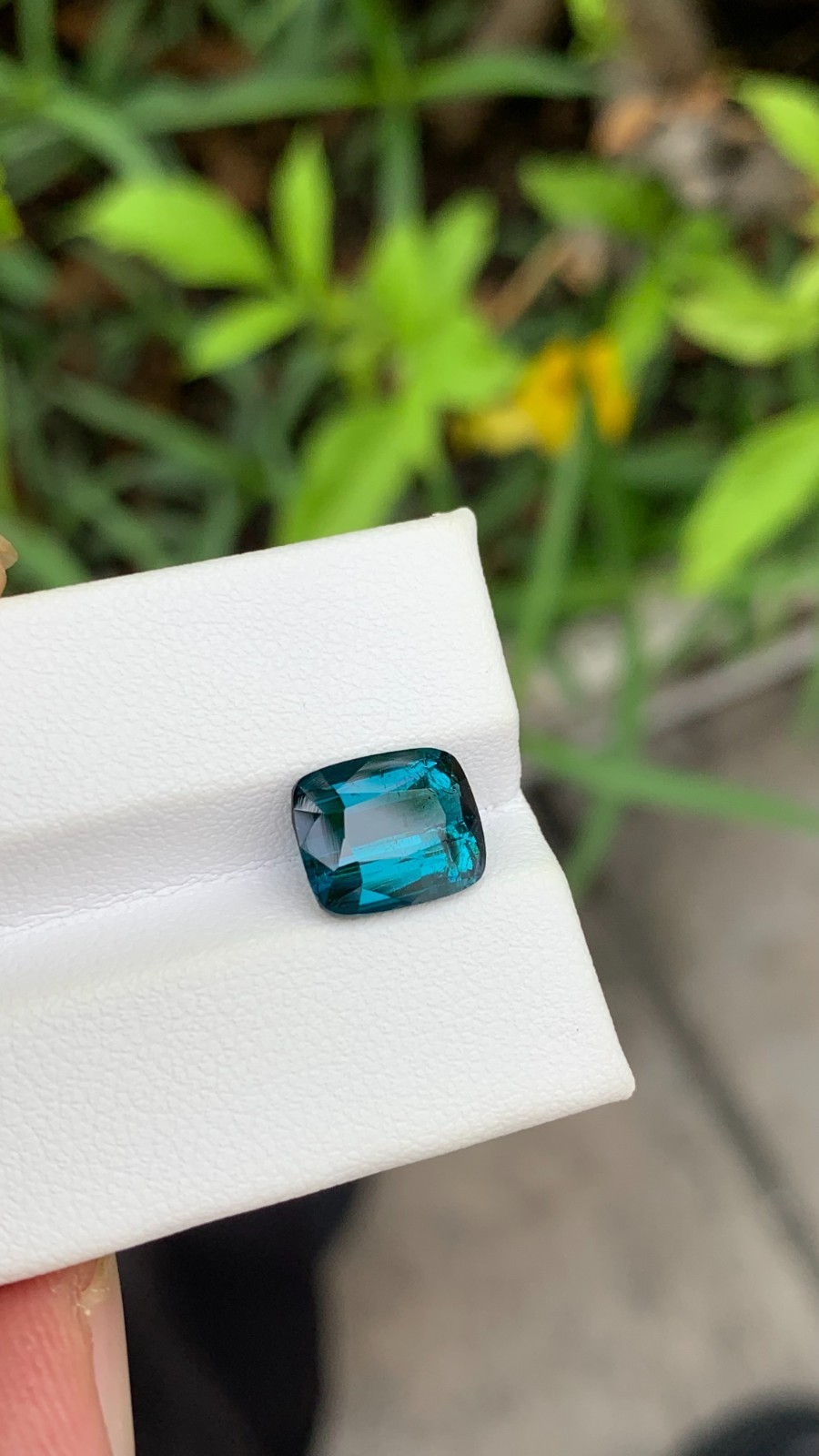 Natural Indicolite Blue Tourmaline faceted , Origin: Afghanistan