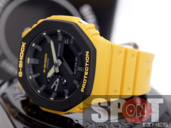 Casio G-Shock Practical and Utilitarian Colors Men’s Watch GA-2110SU-9A