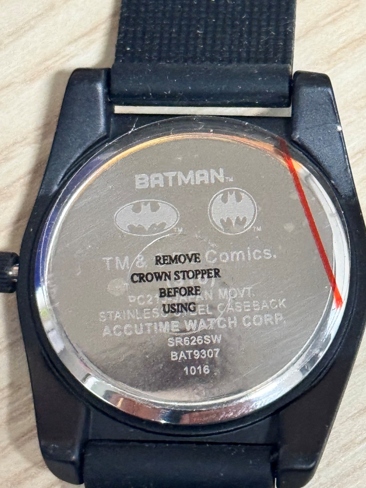 Batman – DC Comics Watch – 35 mm Brand New in the box
