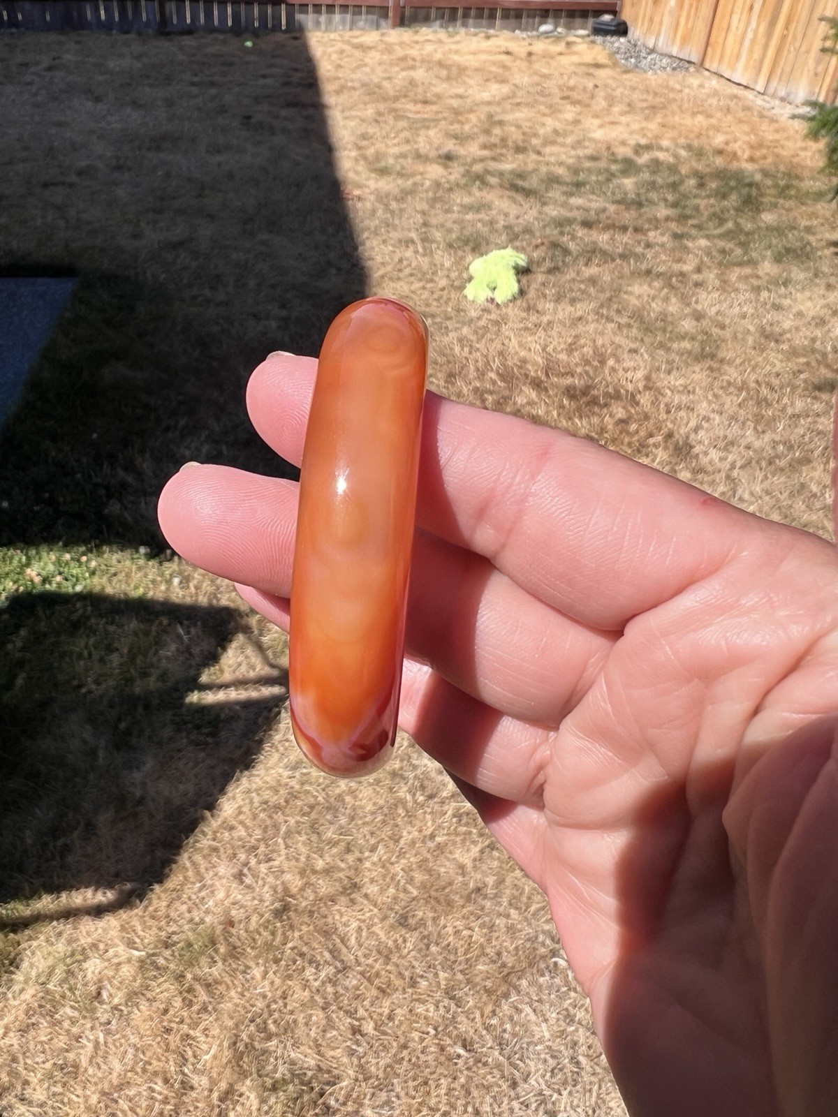 Carnelian Bangle – Inner Diameter 56mm – See pics for more details