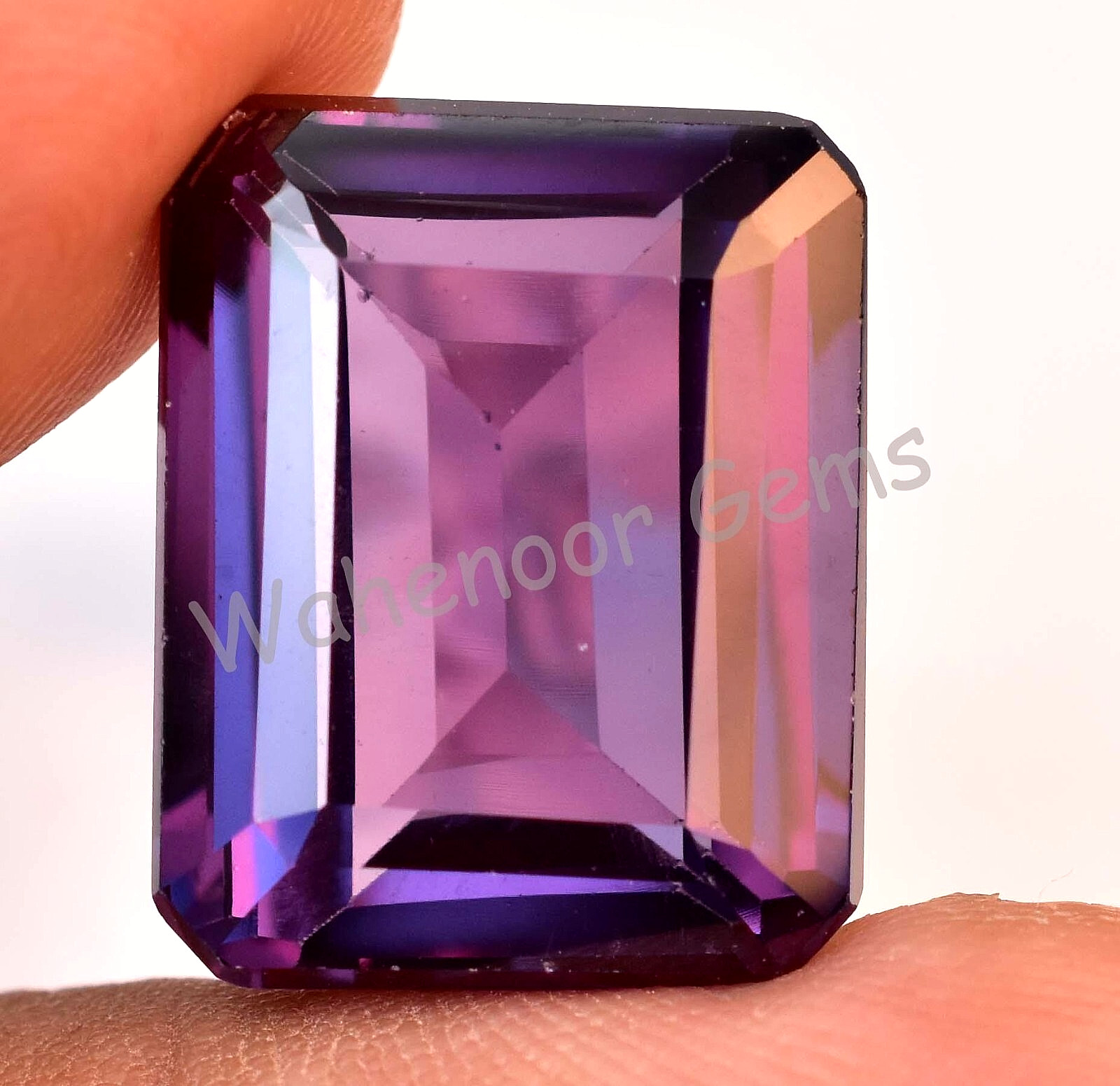 26.75 Ct Natural Color Change Alexandrite Emerald Certified Loose Gemstone