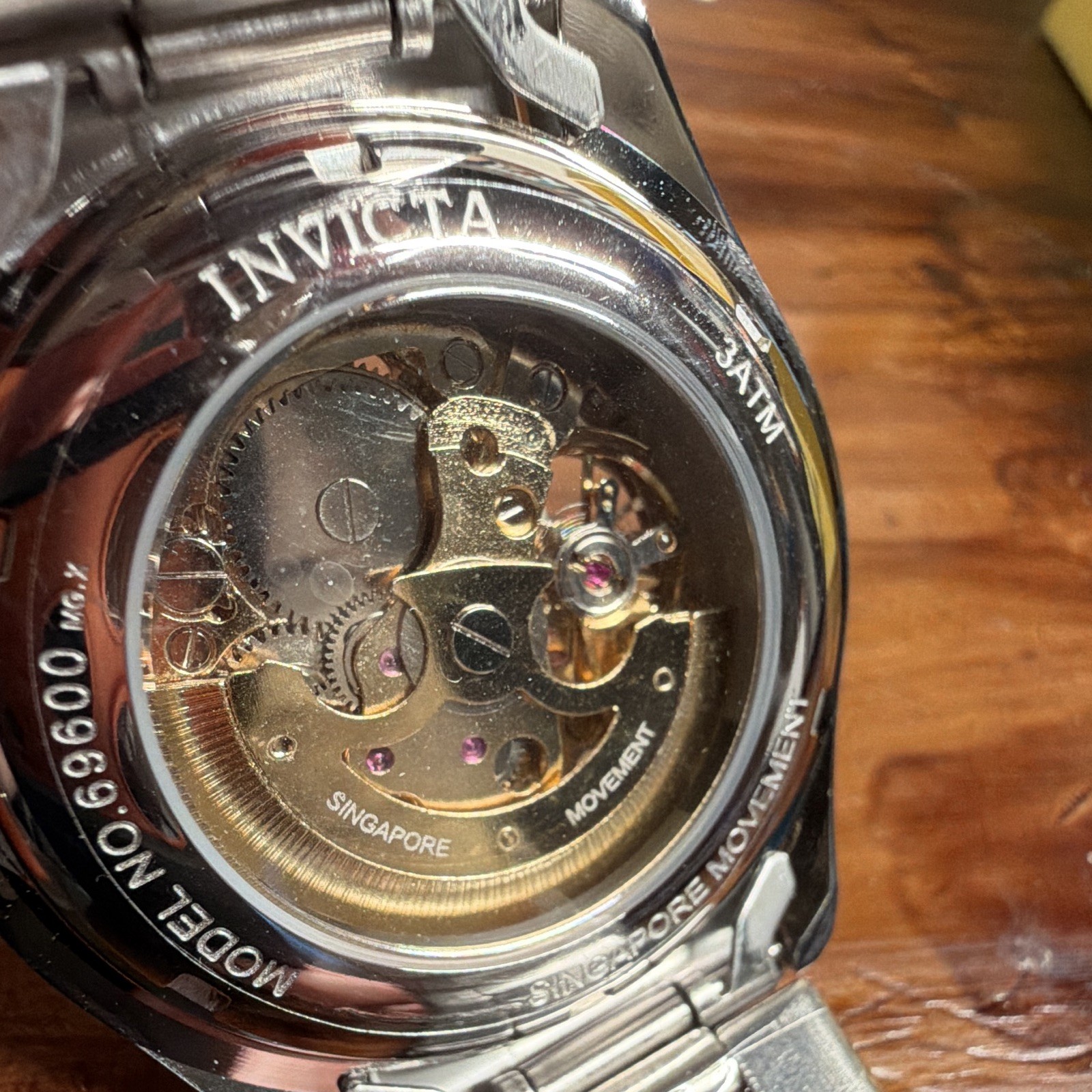 Invicta Men’s Objet D Art Skeleton Dial Automatic Two-Tone Stainless steel
