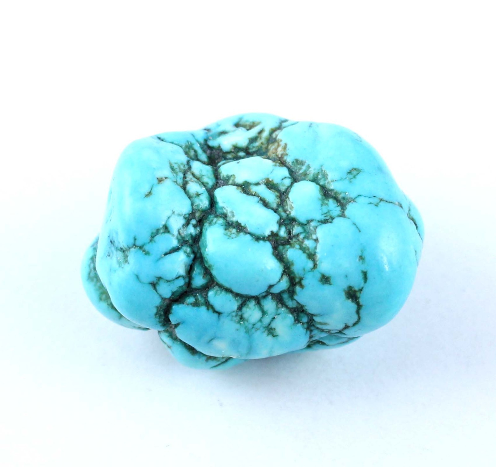 80.85 Ct/34 mm Natural Arizona Blue Turquoise Sleeping Beauty Gemstone Rough