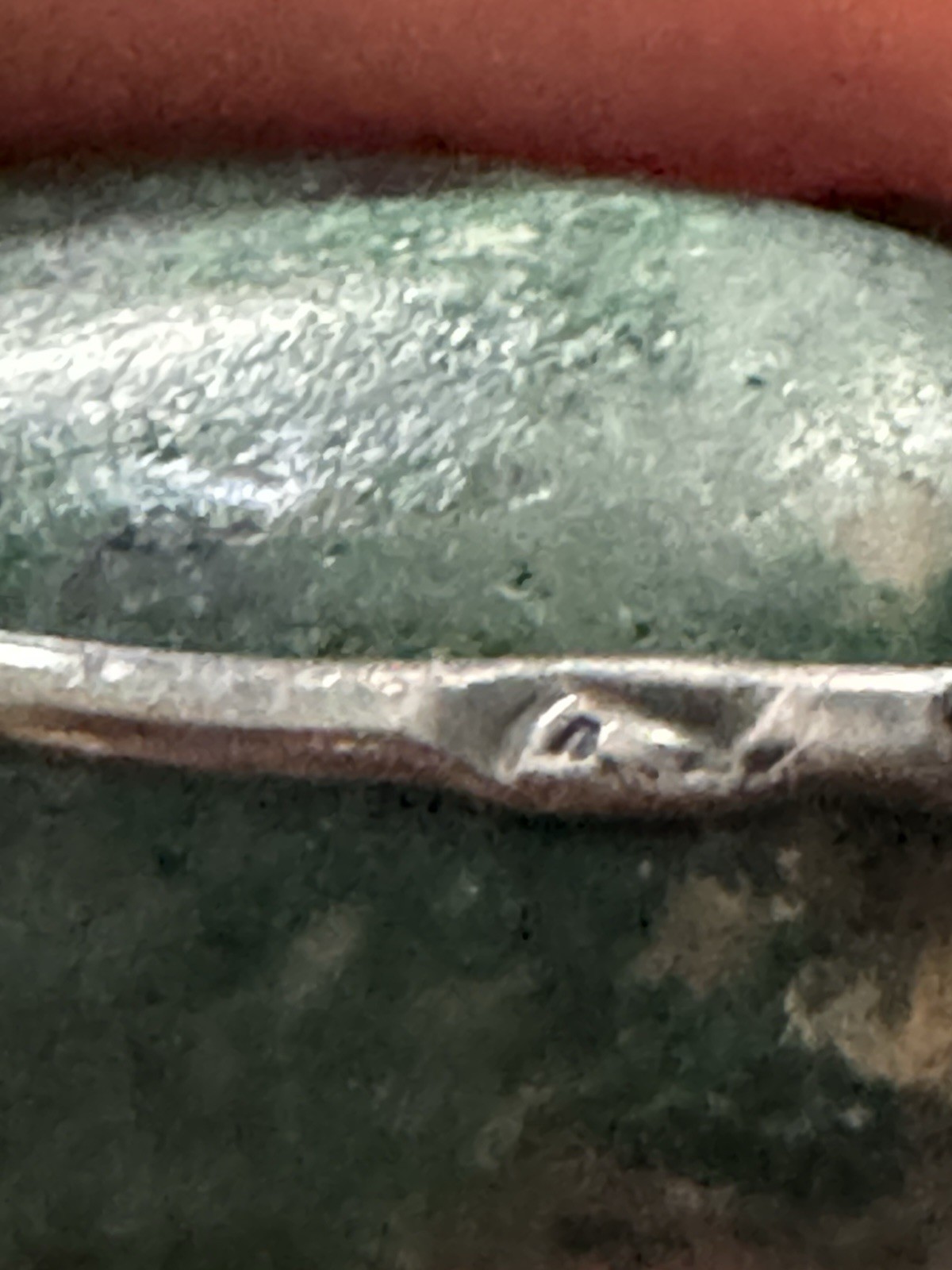 925 Sterling Silver Green Aventurine Oval Pendant Wire Wrapped Artisan