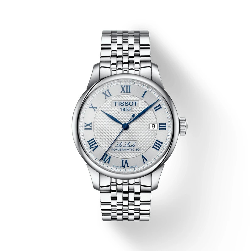 Tissot Le Locle 20th Anniversary 39.3mm Silver Dial Watch T0064071103303