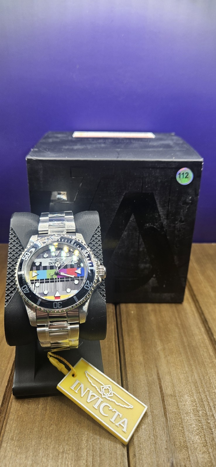 Invicta Pop Art Men’s Watch – 40mm, Stainless Steel (49062) NEW in the Box