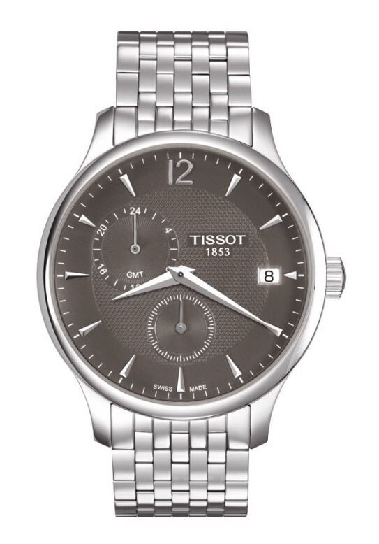 Tissot Tradition GMT Anthracite Dial Men’s Watch T063.639.11.067.00
