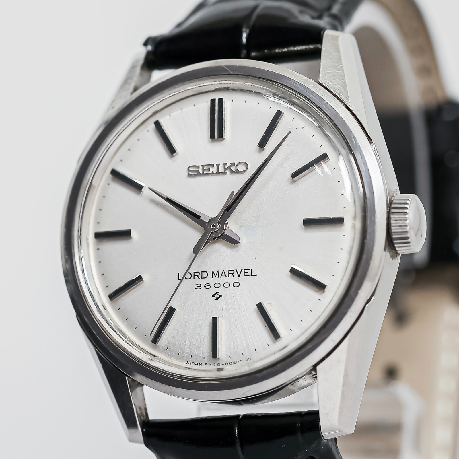 RARE Seahorse *NEAR MINT* Vintage 1967 SEIKO Lord Marvel 5740-8000 MT 34mm Men’s