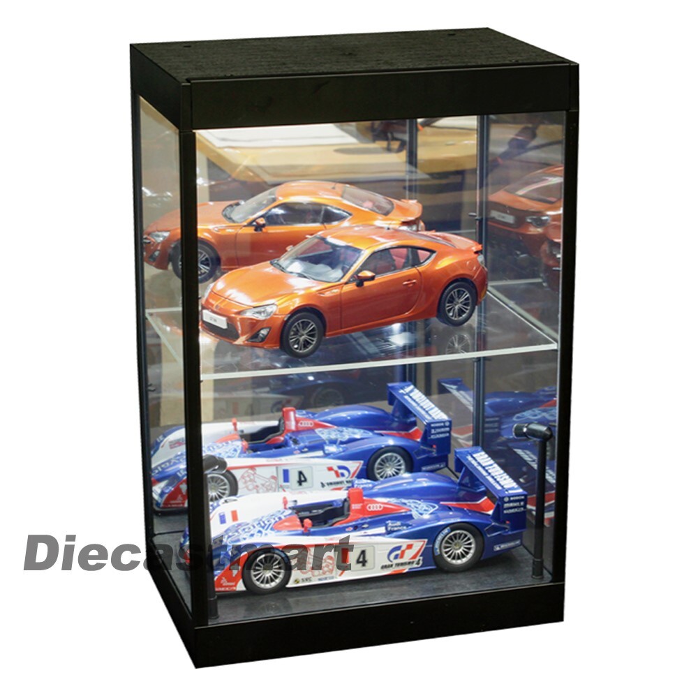 LED Desk Top Showcase for Hotwheels, Jada, Greenlights, Ironman, 1:24 1:18 1:64