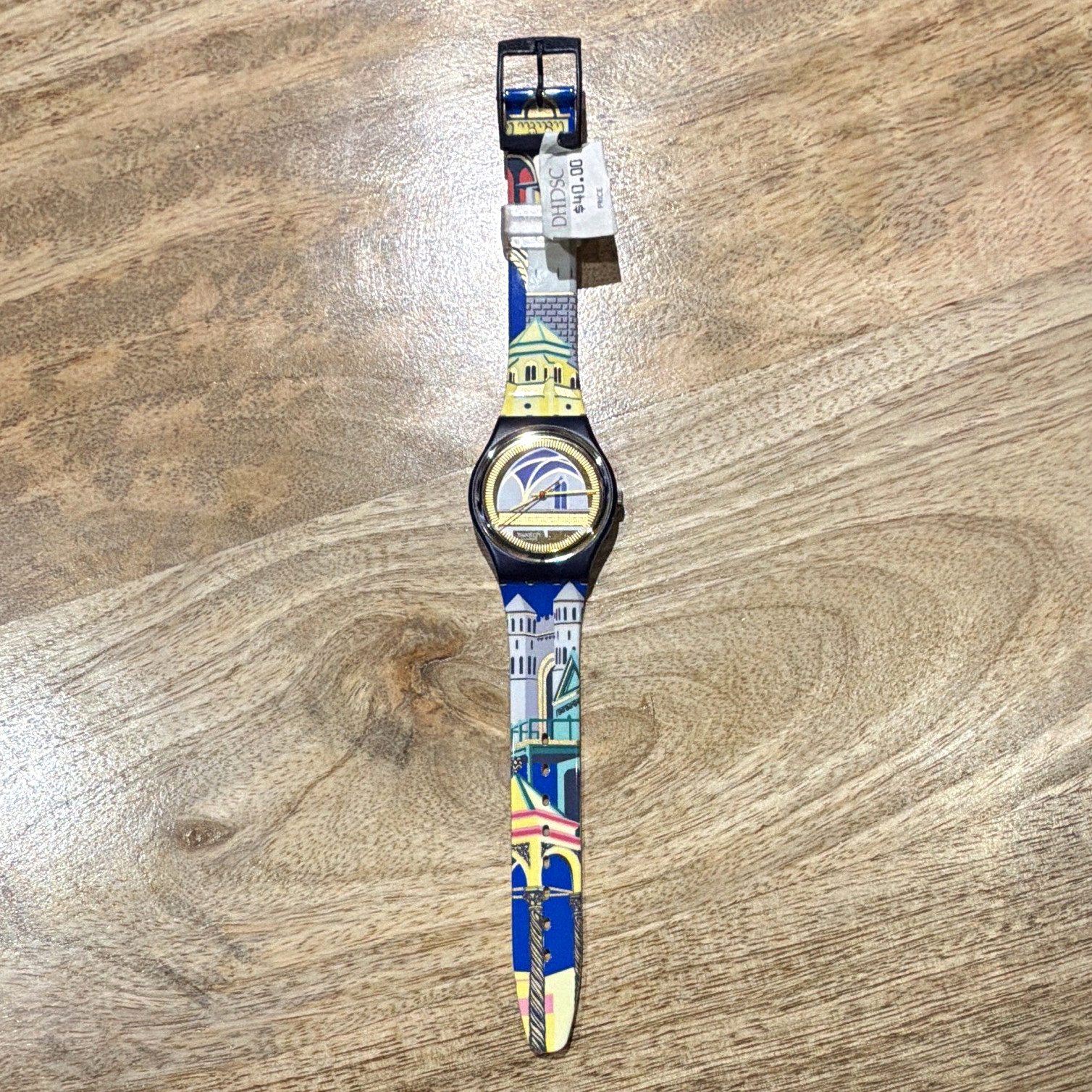 COLLECTABLE Swatch Vintage 1990s Backstage Gn120