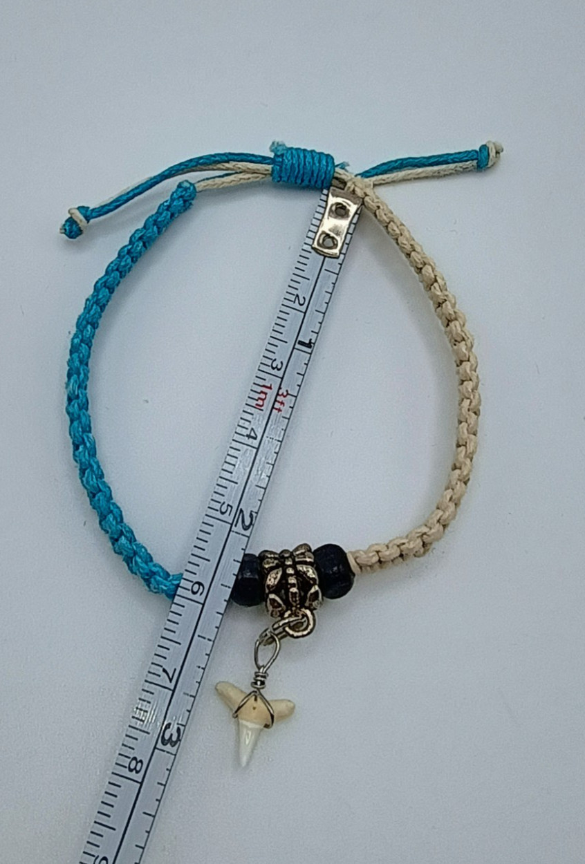 Handmade Macrame Bracelet with Macrame Thread Charm