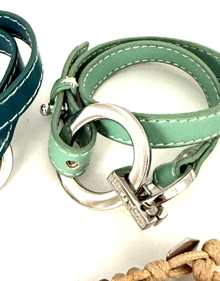 Lot of 4 Designer Nakamol ~ Katie Soleil ~ lia sophia Boho Wrap Bracelets