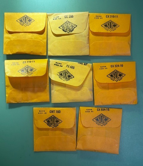 SUC – Standard Unbreakable Watch Crystal – J – Assortment – NOS – Original