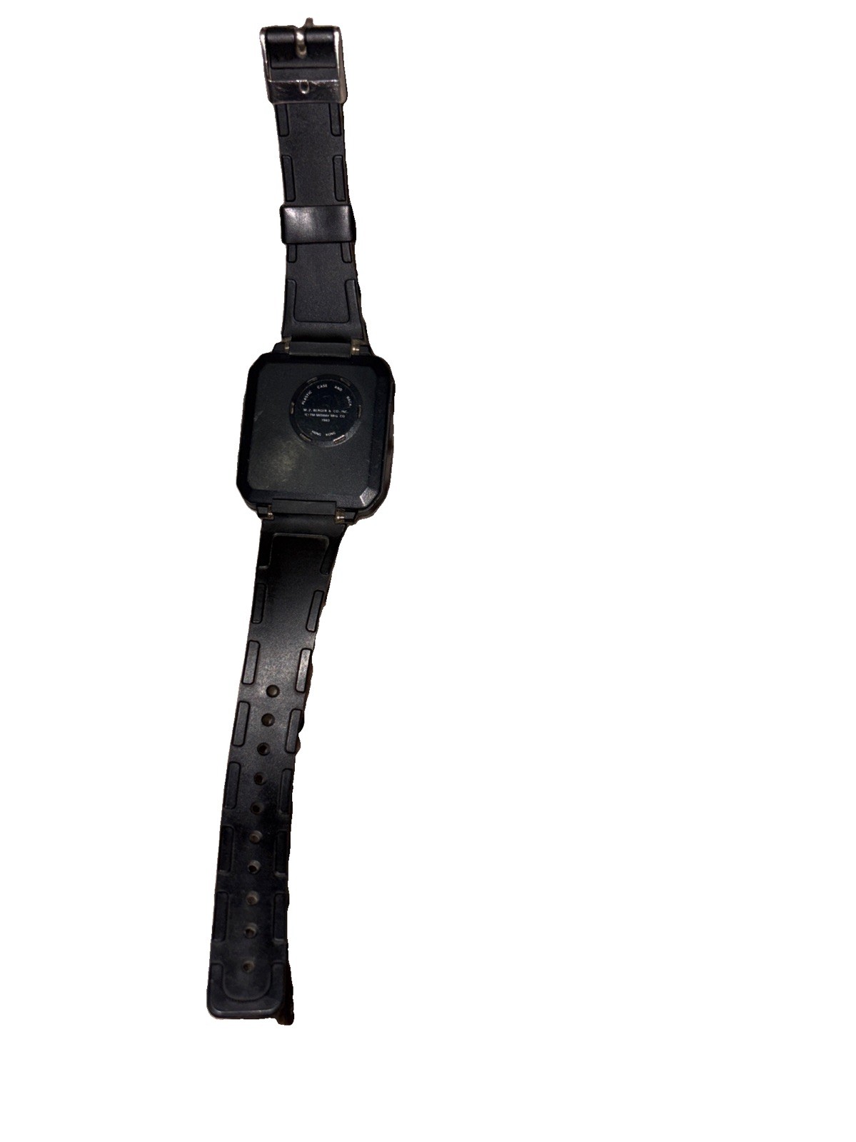 1983 Pac-Man Midway Nelsonic Berger Watch. UNTESTED.
