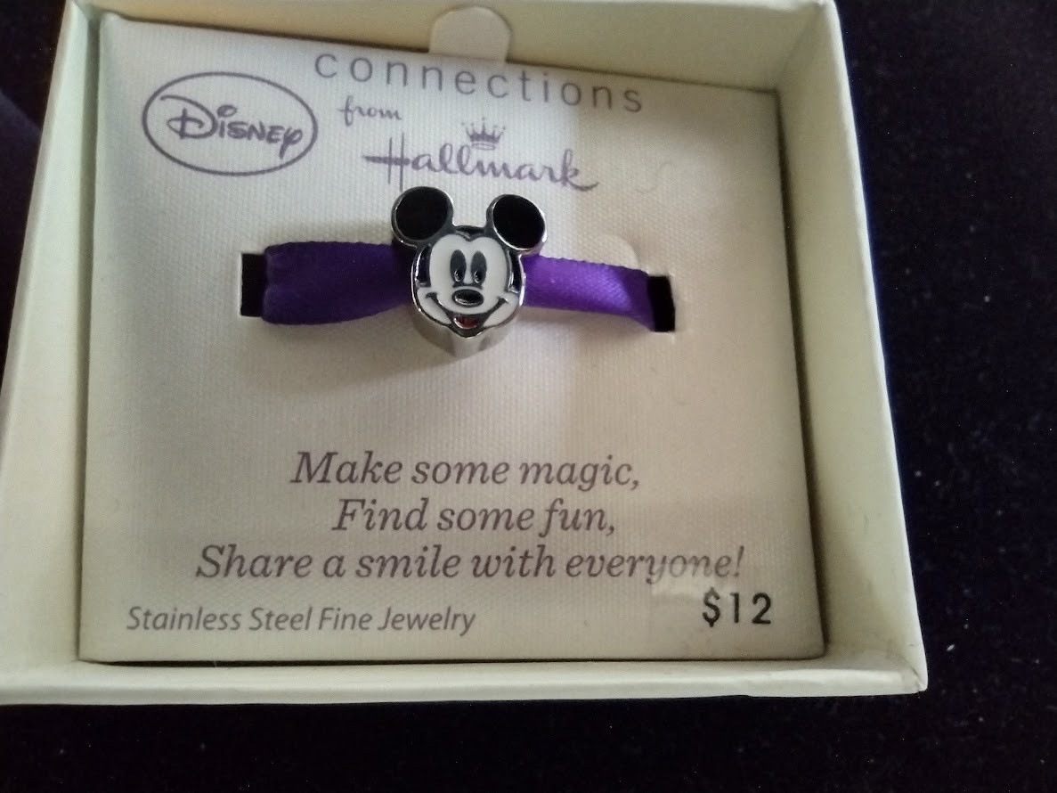Disney Hallmark Connections Charm Enameled Mickey and Minnie – RARE