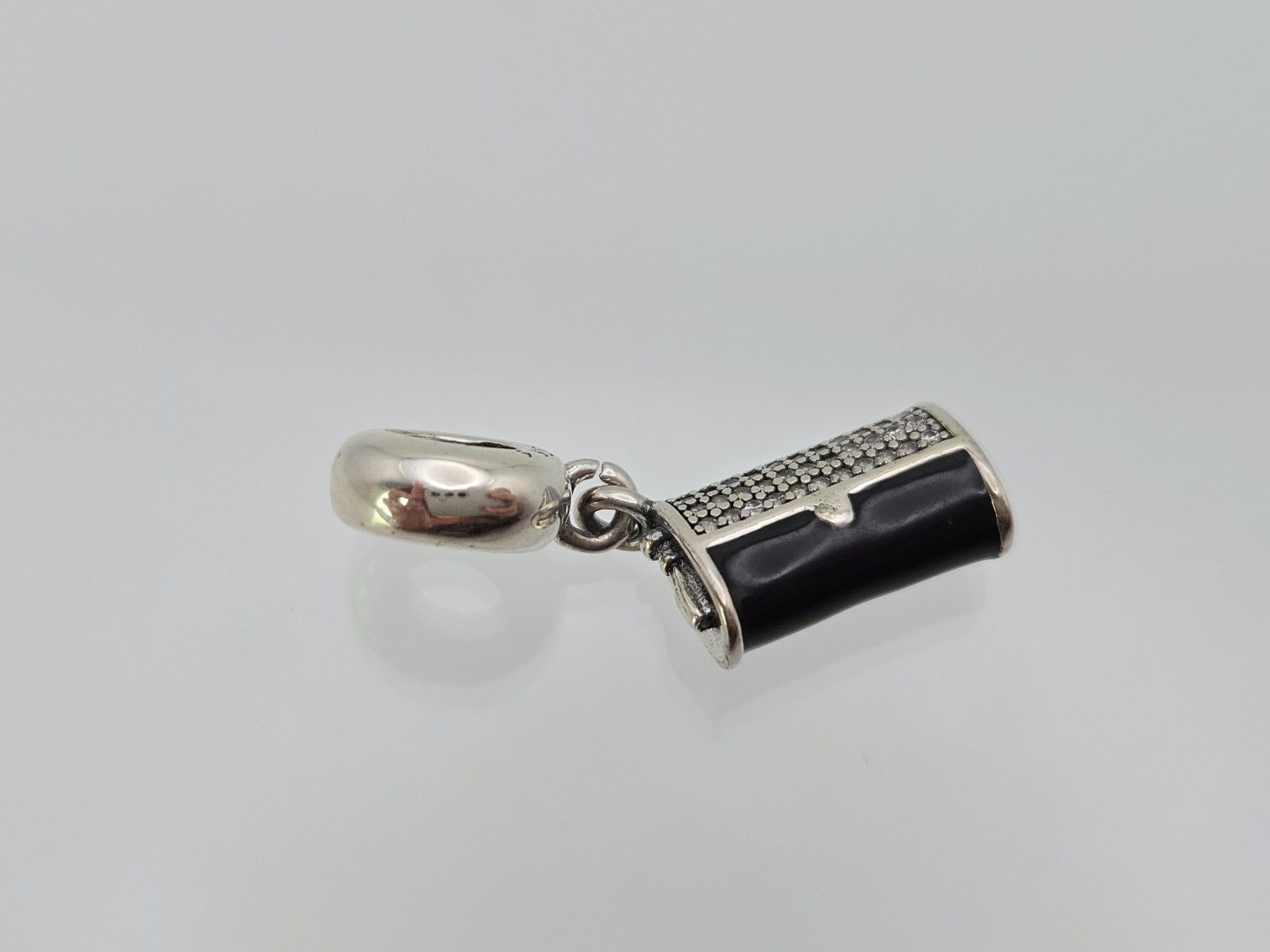 Authentic Pandora Silver purse Clutch Bag dangle Charm