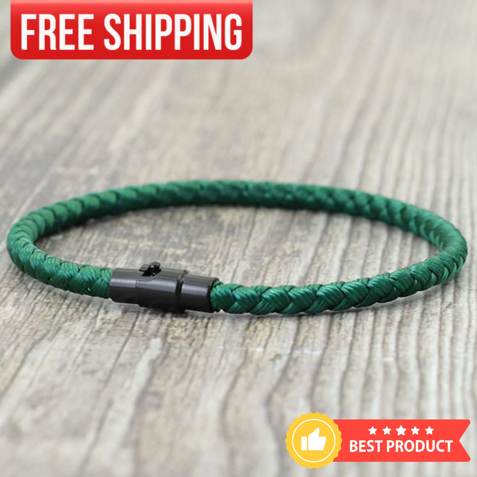 Braided Rope Bracelet Good Luck Fortune Couple Bracelet Cuff Bangle For Man Wome