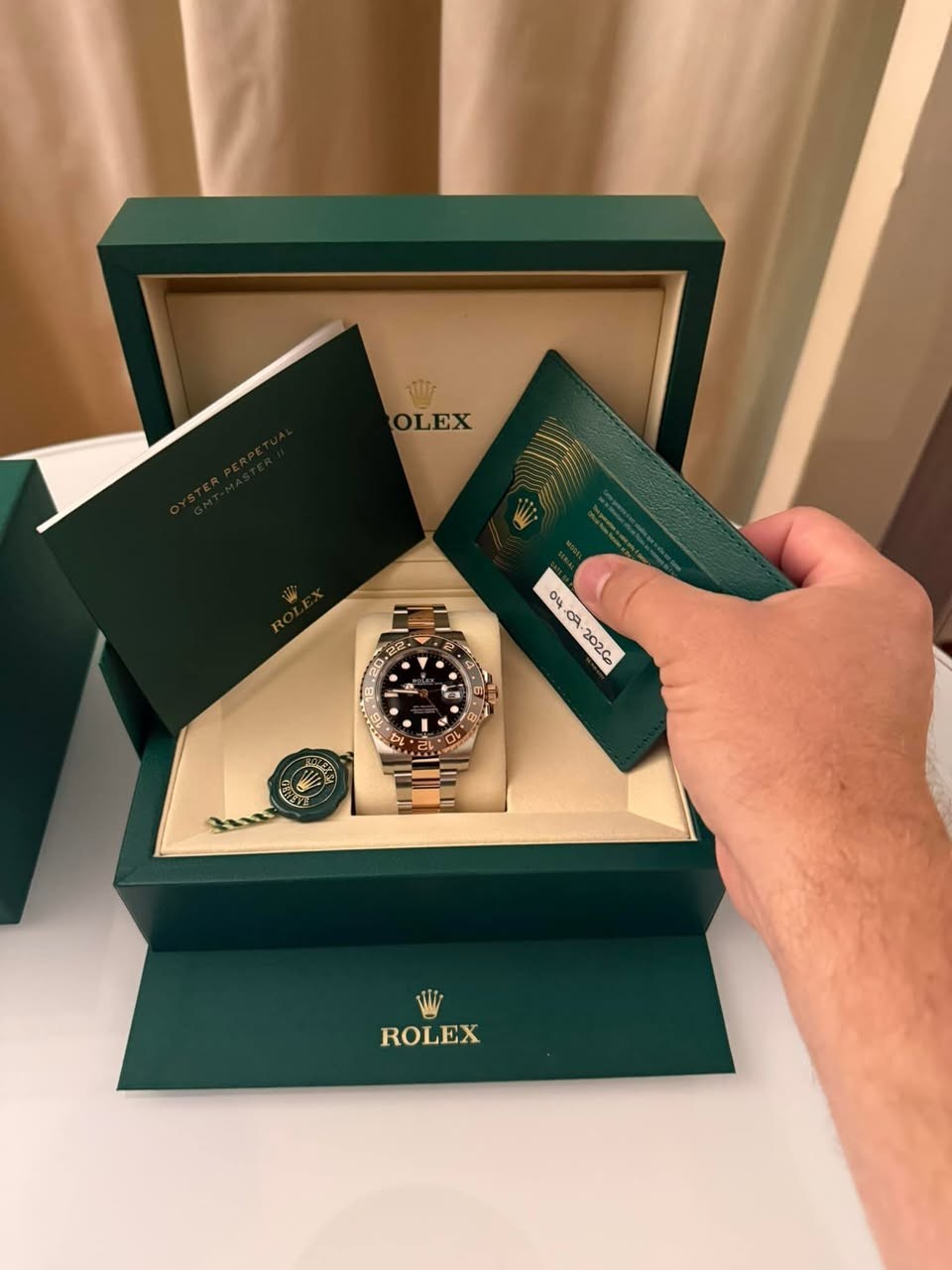 Rolex GMT-Master II 126711CHNR Rose and Steel Oyster Bracelet (Root Beer) 2026