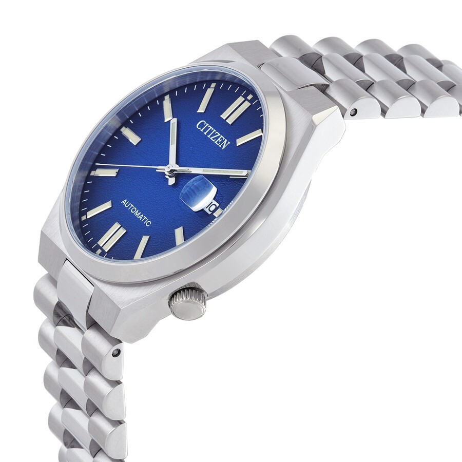 Citizen Men’s Tsuyosa Automatic Blue Dial Watch – NJ0151-88L NEW