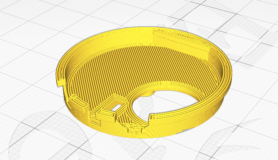 PE50 Moonswatch Movement Ring – *FOR PLAIN SILVER CASE BACK* – Read Description