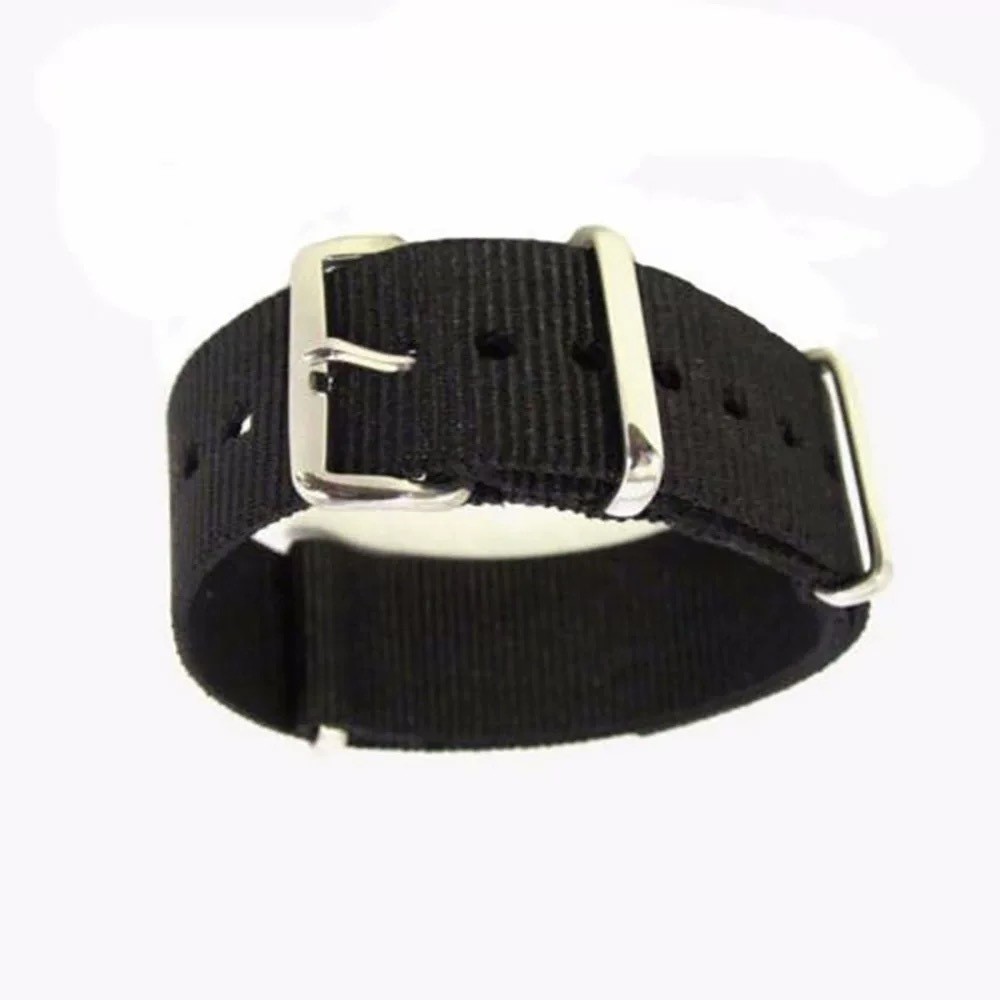 High Quality Nylon Canvas Watch Band Single Pass Sports Strap 18 20mm Universal