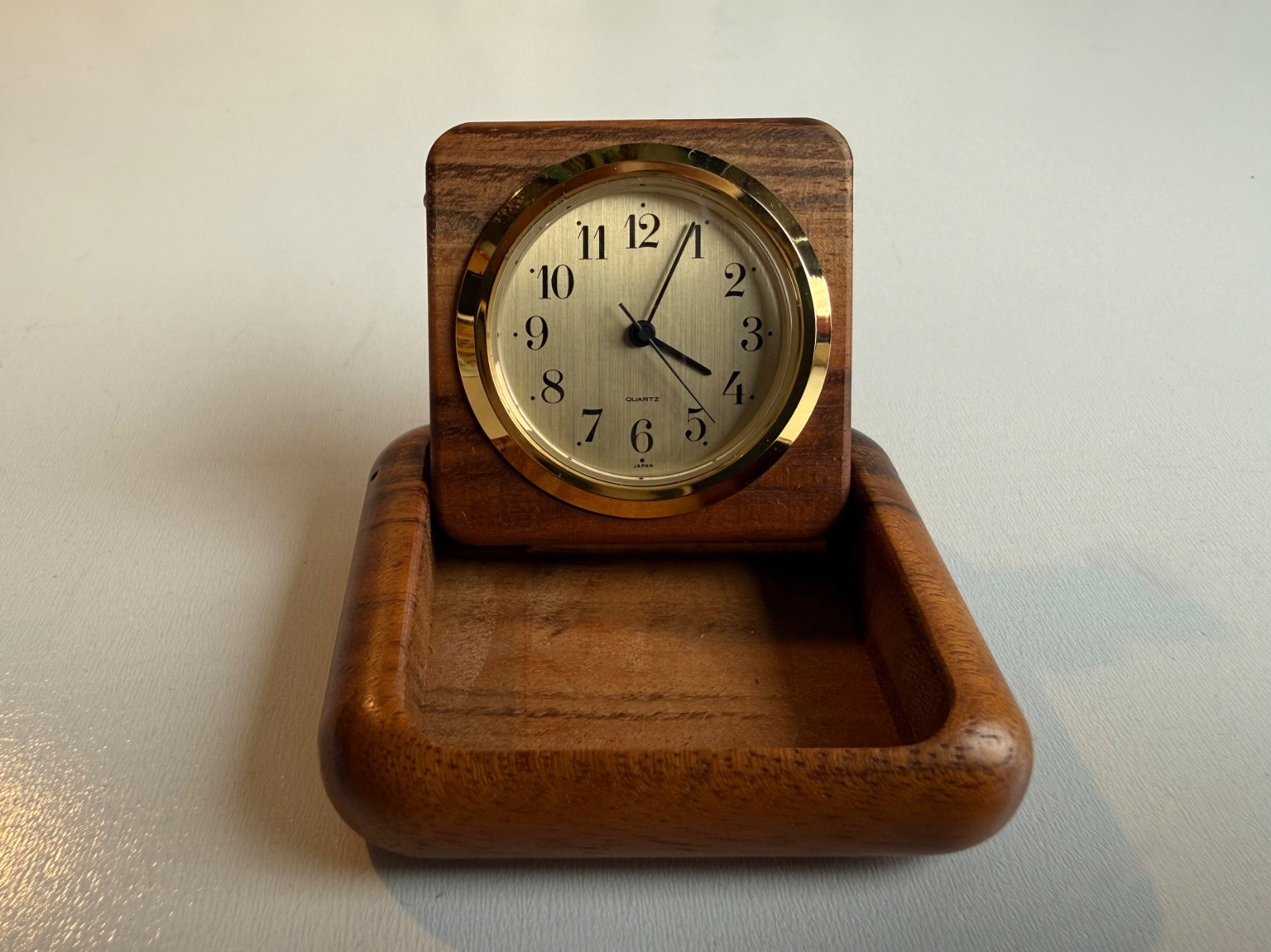 Vintage Pau Ferro Wooden Poptop Pocketwatch by Stephen Long & Kate Christoon