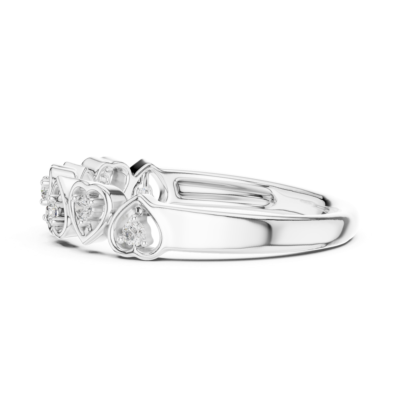 Natural Certified Round Diamond Lovely Twisted Engagement Ring 14k Gold over