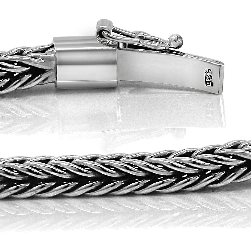Impressive High Quality men’s Elegant Bracelet made of Solid 925 Sterling Silver
