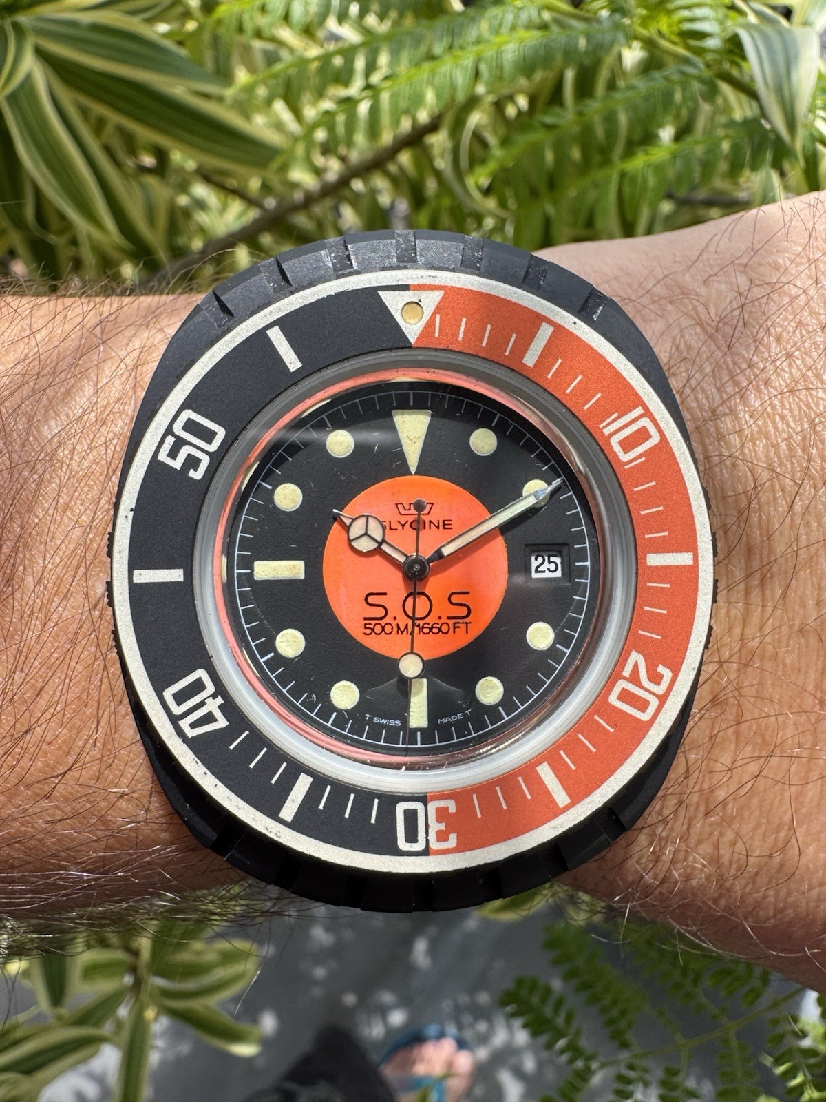 Glicyne 500m S.O.S Diver Tool Watch Ref. 313.241 For Strumenti Ottici Subacquei