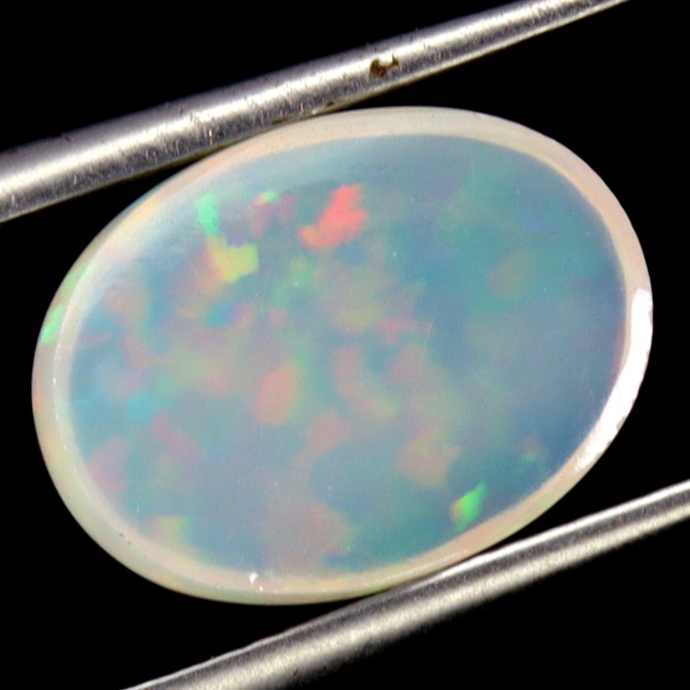 Oval AAA Floral Flash Play Of Color Crystal Fire Opal 3.30ct 14x10mm Gemstone