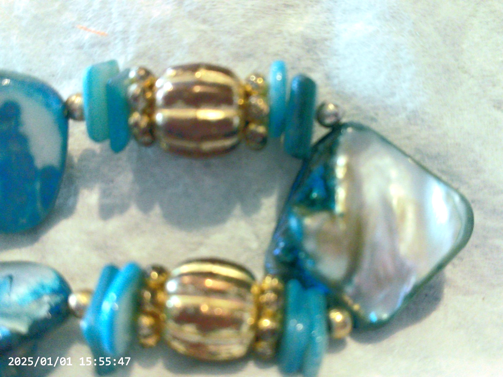 A Lot of 3 Beautiful Stretch Bracelets ( please read )
