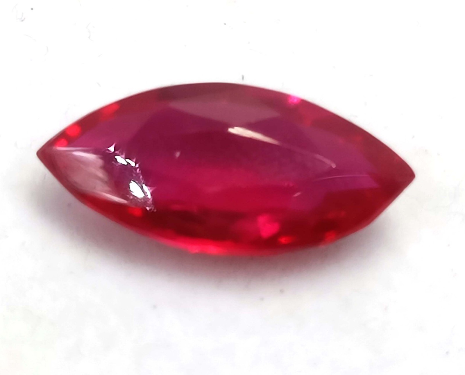 Stunning 6 + Ct Natural Red Ruby Marquise Shape IGL Loose Gemstone 6FHA