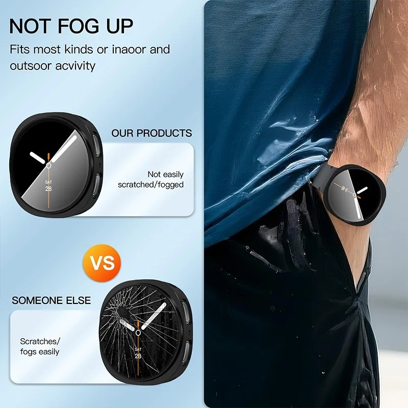 Metal Milanese Loop Band+TPU Case for Samsung Galaxy Watch 8 40/44mm & 8 Classic