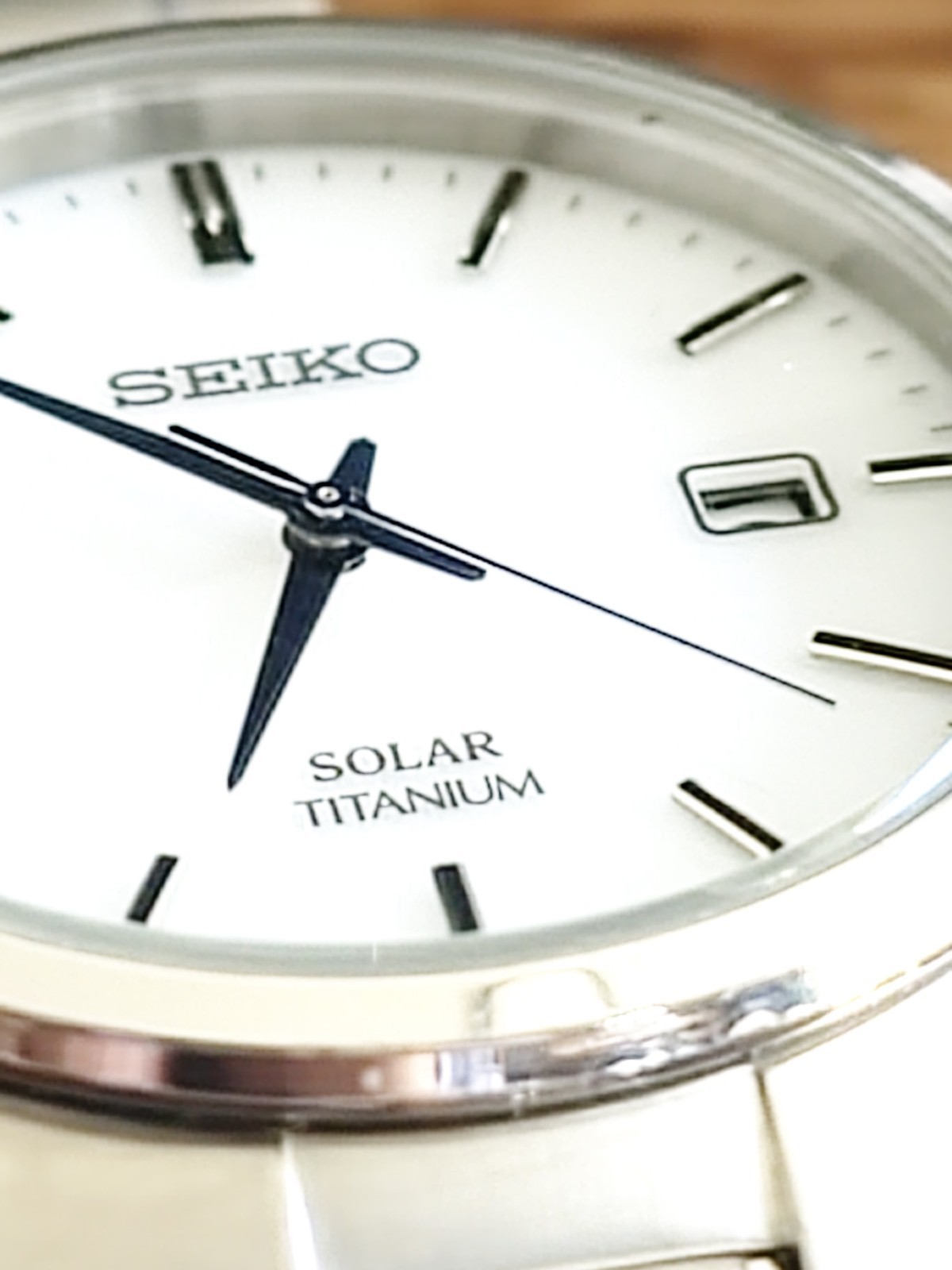 Seiko Spirit SBPX073 JDM Solar Titanium White Dial 40.5mm – US Seller