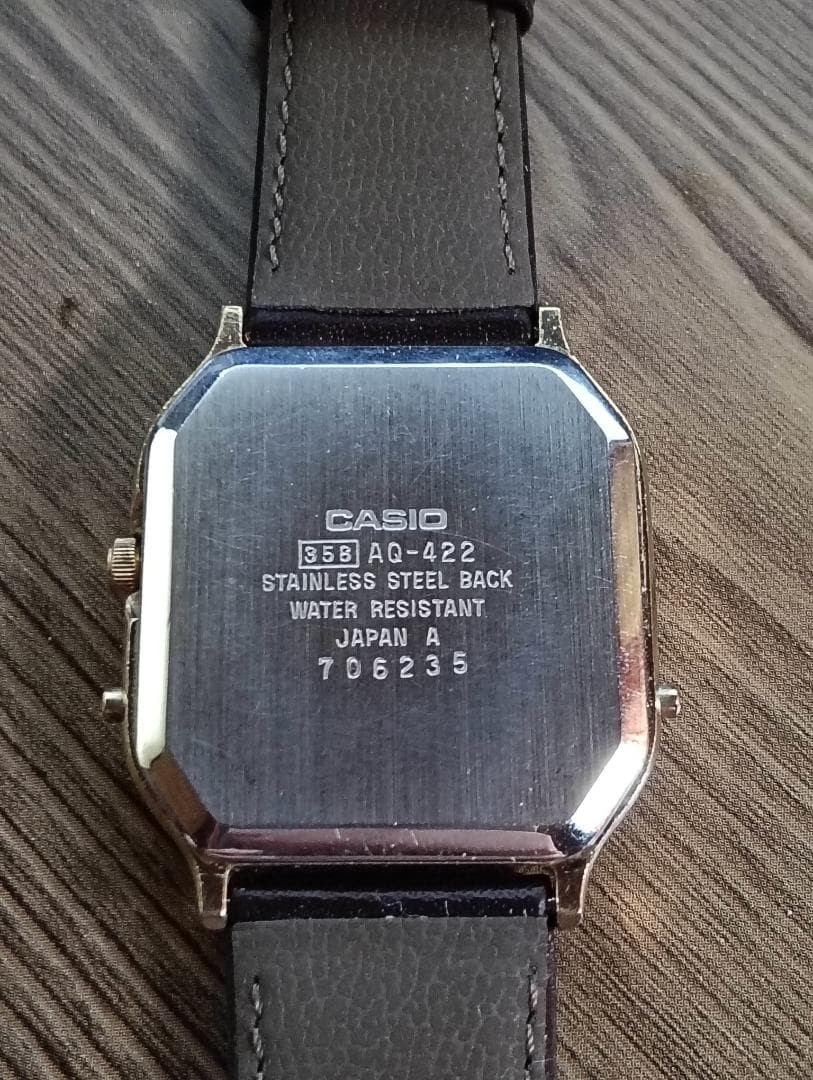 CASIO AQ-422 Analog-Digital Watch