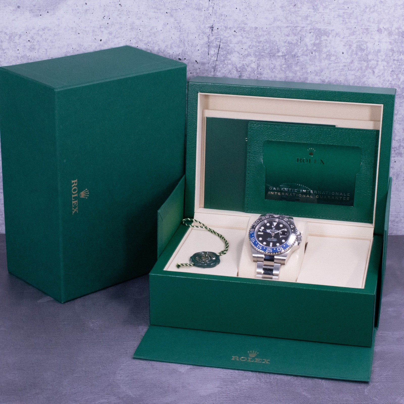 Rolex GMT-Master II Batman 40mm, Ref. 126710BLNR with B&P