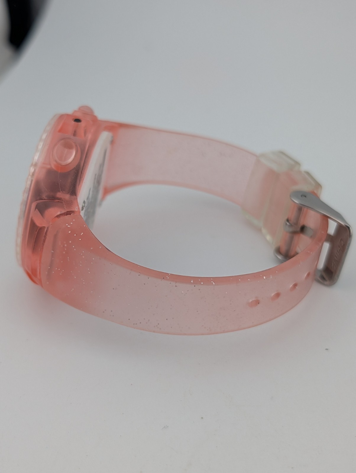 2013 Sanrio Hello Kitty Digital Light Up Kids Watch Pink- New Battery