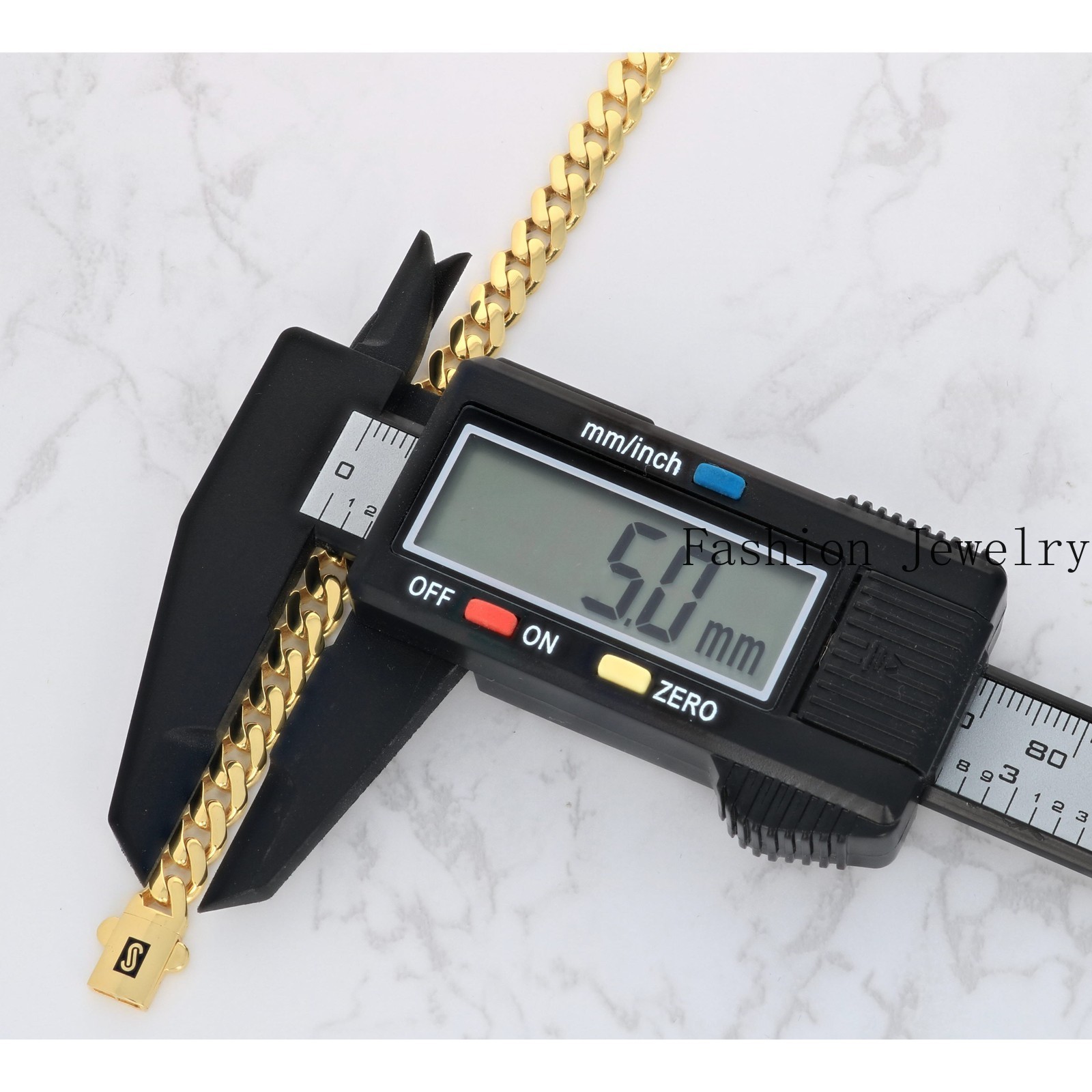10K Yellow Gold Miami Cuban Royal Monaco Chain 5mm-20mm Necklace Bracelet 6″-30″