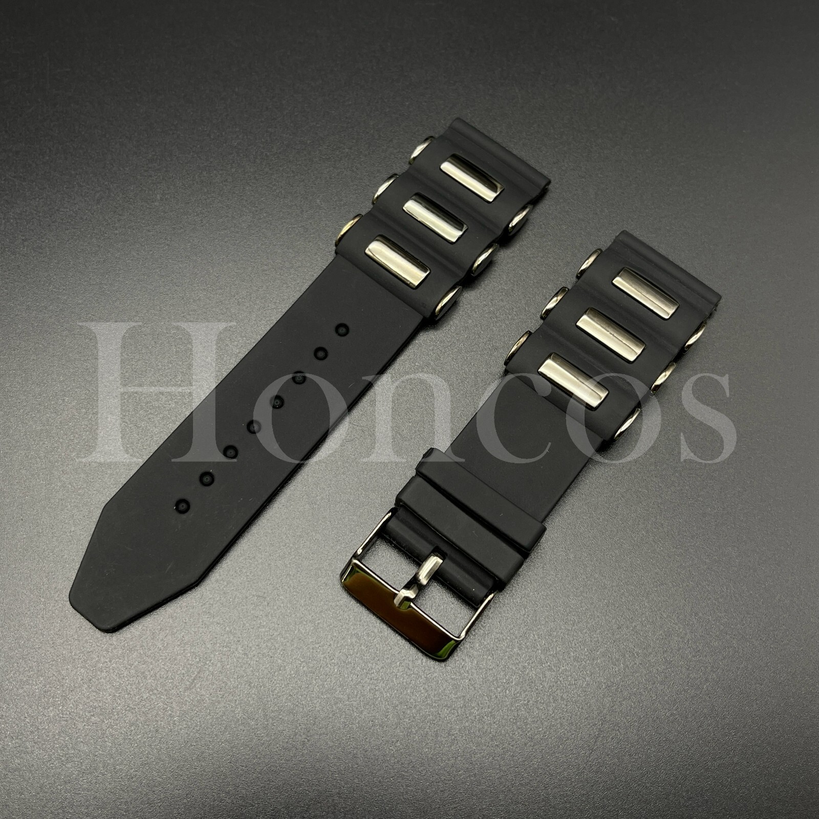 26MM RUBBER BAND STRAP FITS FOR INVICTA 1435 1436 1545 1798 1932 6611 SEA SPIDER