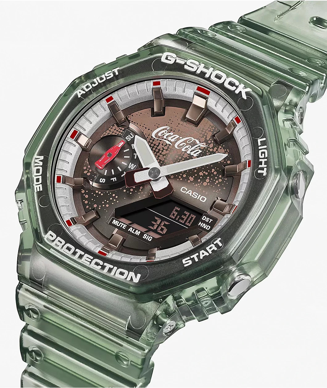 Casio G-Shock GA-2100CC-3A Coca-Cola 140th Anniversary Analog & Digital Watch