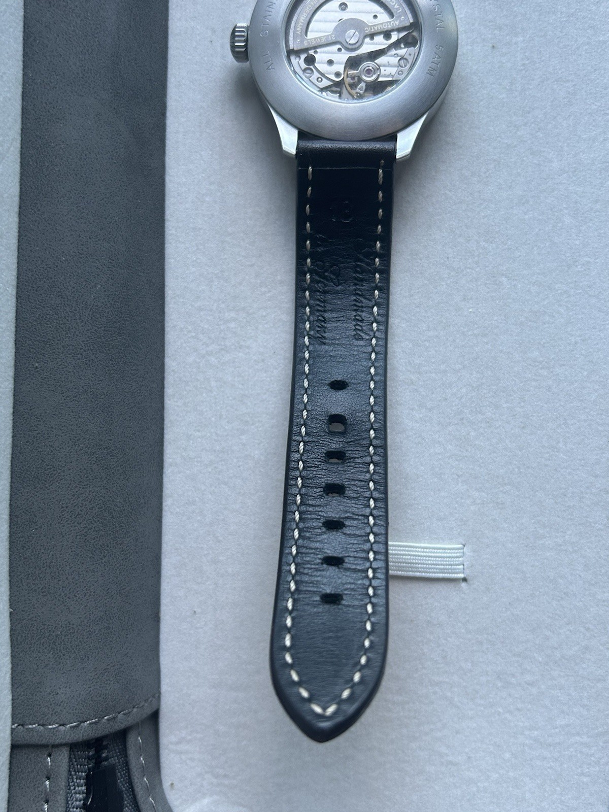 Laco Augsburg 39 Automatic Flieger Pilot Watch FREE SHIPPING