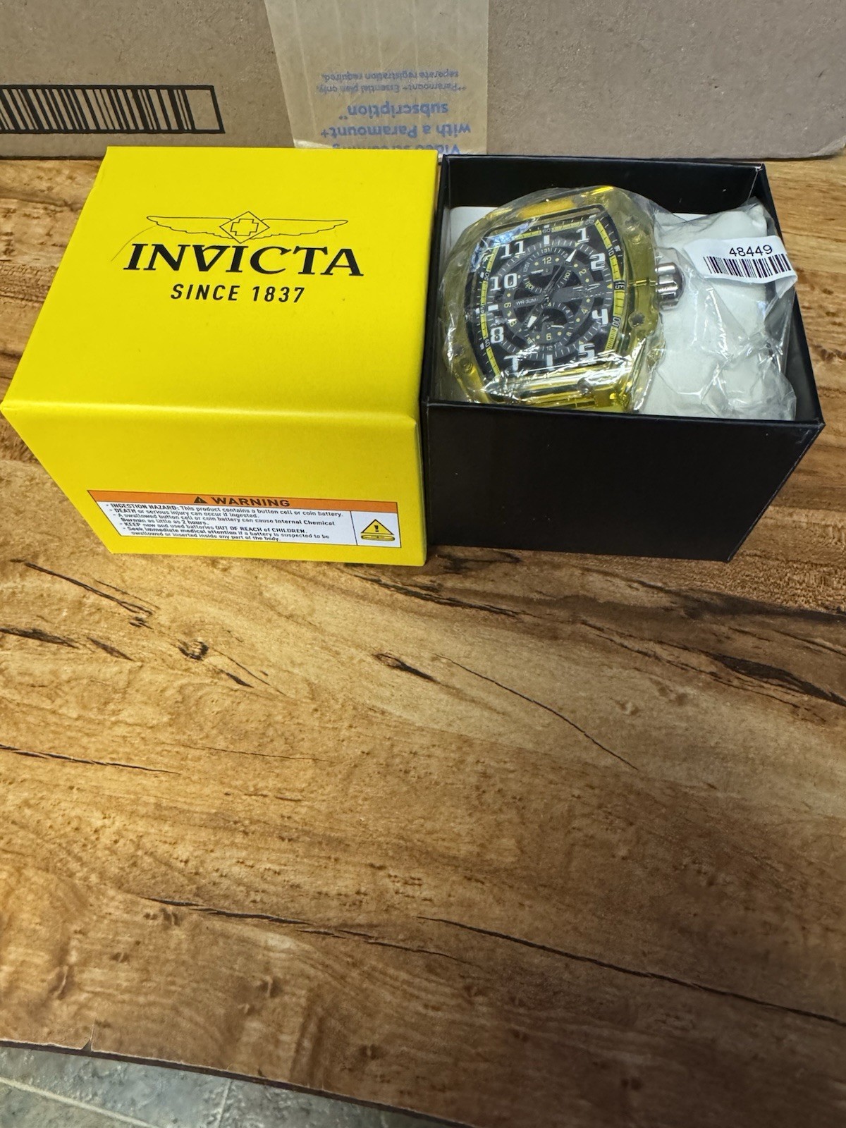 Invicta Racing Cyclone 48.5mm. Worn once, great condition.