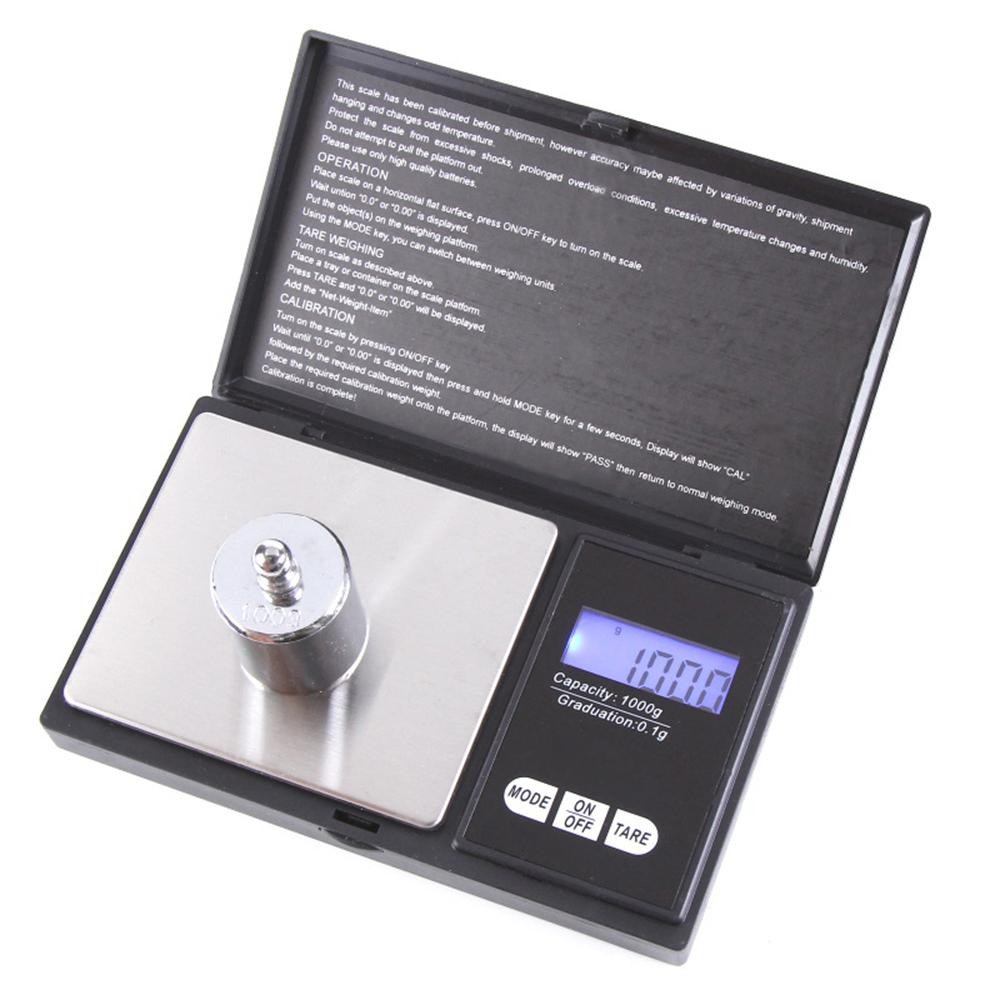 Mini Jewelry Scale 0.01g Electronic Stainless Steel Digital Pocket Scale Gold Gr