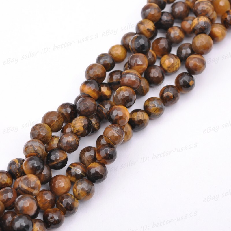 Wholesale Natural Gem Surface Round spaced Loose Beads 4mm 6mm 8mm 10mm