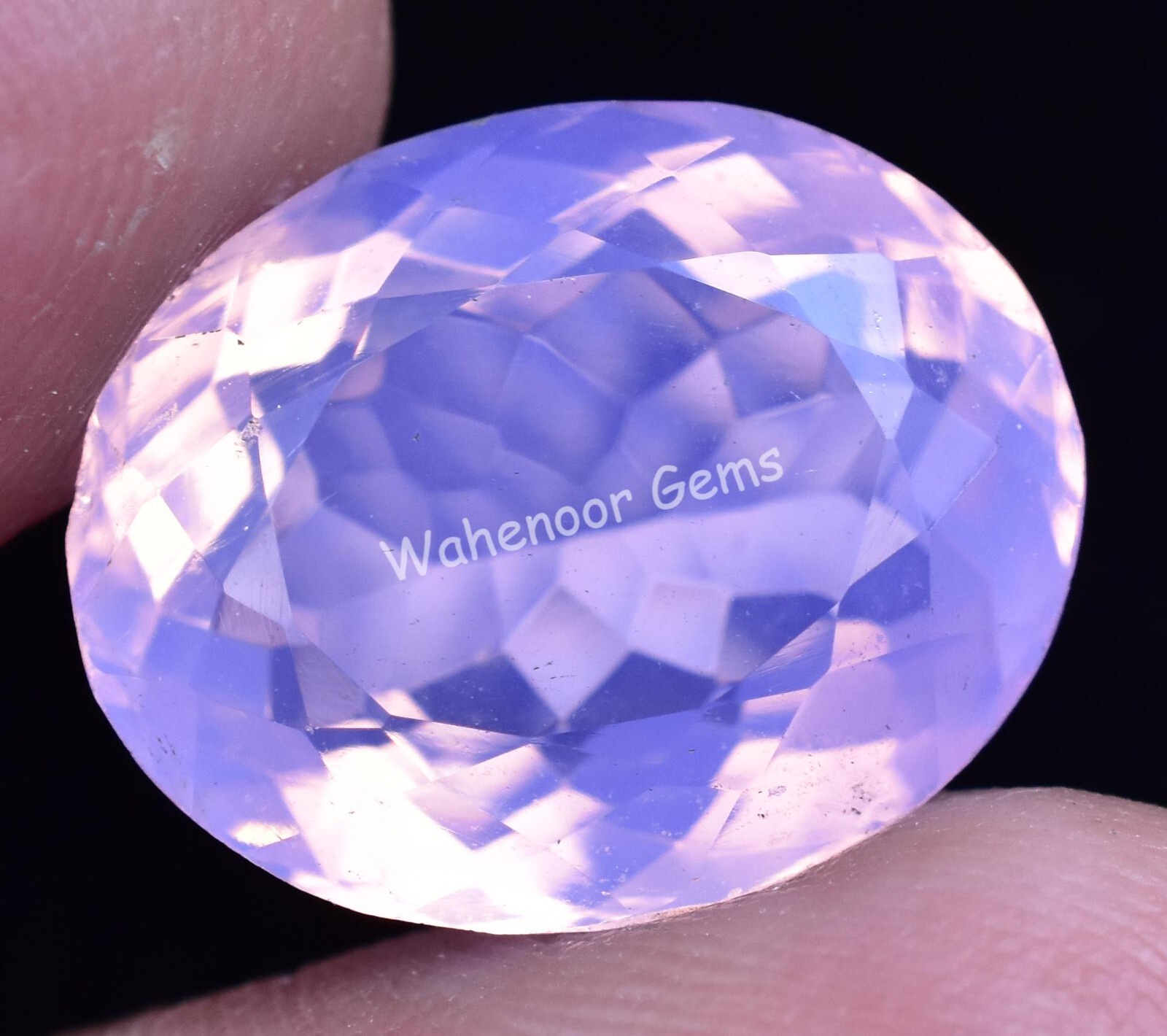 Natural Pink Opal 13.80 Ct Oval Certified Unheated Welo Australian Gemstone