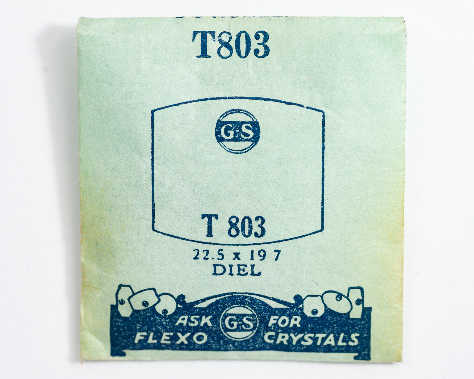 Original NOS G-S “T” Wristwatch Crystals – Many Variations Available!